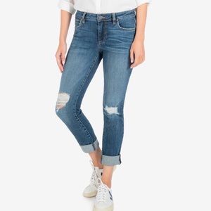 Kut From the Kloth Ripped Catherine Boyfriend Jeans